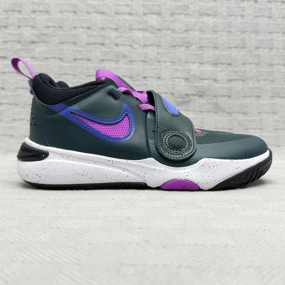 Nike Team‎ Hustle D 11 Deep Jungle Light Ultramarine Youth Size 3y DV8994-300